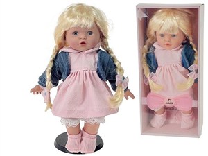 Obrazek Lalka dziewczynka 40cm język polski