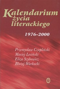 Picture of Kalendarium życia literackiego 1976-2000