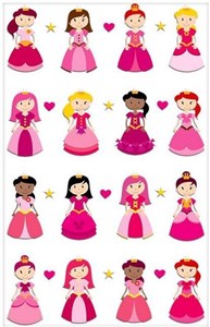 Picture of Naklejki 3D Księżniczki MAILDOR