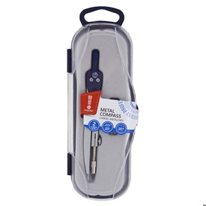 Obrazek Cyrkiel szkolny MEMOBE w kasecie + grafity