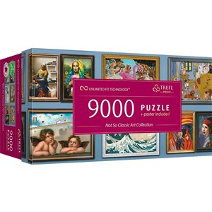 Picture of Puzzle 9000 Trefl Prime UFT  Not So Classic Art Collection 81021