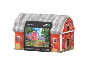 Picture of Puzzle 550 TIN Family Farm 8551-5601