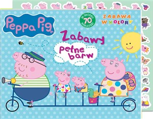 Obrazek Peppa Pig. Zabawa w kolory Zabawy pełne barw
