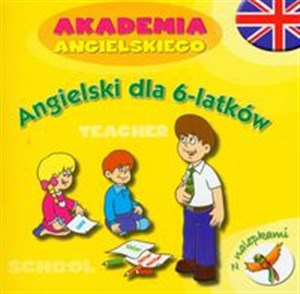 Obrazek Akademia angielskiego Angielski dla 6 latków z nalepkami