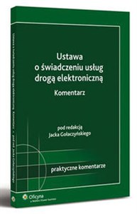 Picture of Ustawa o świadczeniu usług drogą elektroniczną. Komentarz