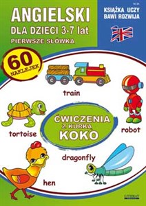Obrazek Angielski dla dzieci Zeszyt 24 Pierwsze słówka. Ćwiczenia z kurką Koko [2]