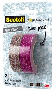Picture of Taśma brokatowa SCOTCH® Expressions  15mm 5m