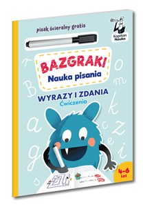 Obrazek Bazgraki Nauka pisania Ćwiczenia Litery i wyrazy Kapitan Nauka