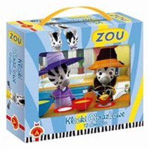 Picture of Klocki obrazkowe 12 z okienkiem Zou