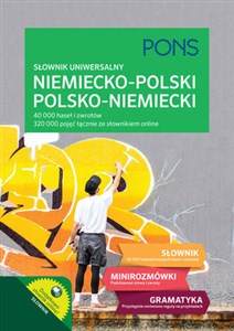 Picture of PONS Słownik uniwersalny niemiecko-polski polsko-niemiecki