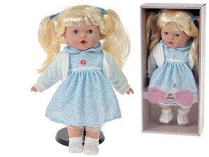 Obrazek Lalka dziewczynka 40cm język polski