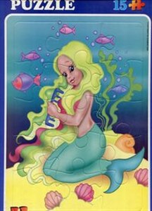 Obrazek Puzzle maxi 15 Mała Syrenka