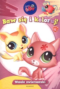 Picture of Littlest Pet Shop Baw się i koloruj Wesołe zwierzaczki