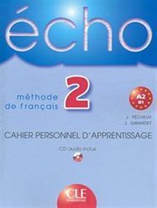 Obrazek Echo 2 cahier personnel d'apperentissage CLE