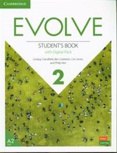 Obrazek Evolve 2 Student's Book with Digital Pack