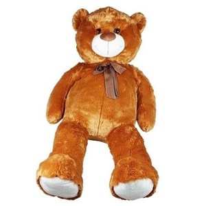 Obrazek Miś pluszowy z kokardą 100cm brązowy