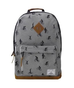 Picture of Plecak dwukomorowy szary Rowery