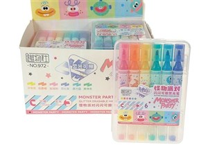 Picture of Flamastry dwustronne 6 kolorów