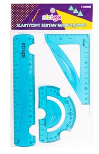 Picture of Zestaw geometryczny elastyczny niebieski STRIGO
