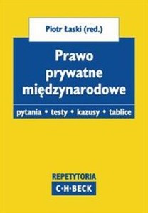 Picture of Prawo prywatne międzynarodowe. Repetytoria pytania testy kazusy tablice