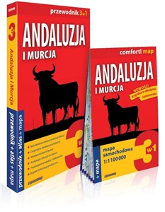Obrazek Andaluzja i Murcja 3w1 przewodnik + atlas + mapa