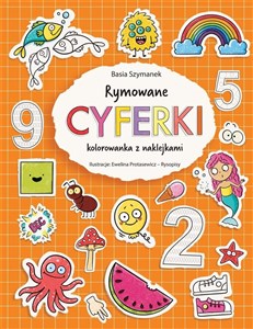 Picture of Rymowane cyferki. Kolorowanka z naklejkami