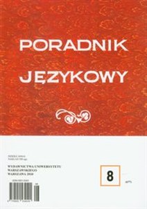 Obrazek Poradnik językowy 8/2010