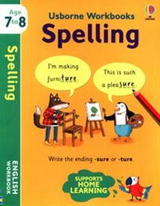 Picture of Usborne Workbooks Spelling