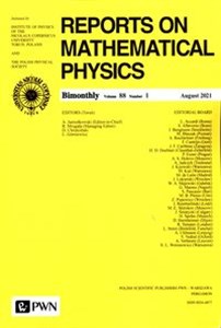Picture of Reports On Mathematical Physics 88/1 - Polska