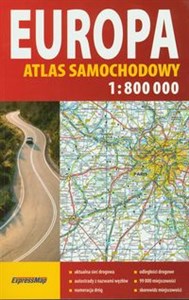 Obrazek Europa atlas samochodowy 1:800 000