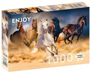 Picture of Puzzle 1000 Dzikie konie na pustyni