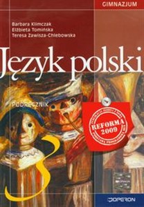 Obrazek Język polski 3 Podręcznik Gimnazjum