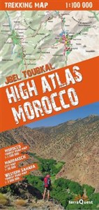 Obrazek Morocco High Atlas trekking map 1:100 000