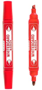 Picture of Marker suchościeralny dwustronny czerwony (12szt)