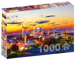 Obrazek Puzzle 1000 Hagia Sophia/Stambuł/Turcja