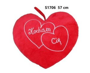 Obrazek Poduszka Serce 57cm