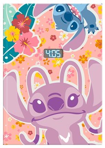 Picture of Notatnik z zegarkiem LCD Stitch LAS4202