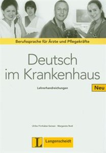 Obrazek Deutsch im Krankenhaus Neu Lehrerhandreichungen Berufssprache fur Arzte und Pflegekrafte