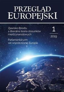 Picture of Przegląd Europejski 1/2019