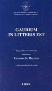 Obrazek Gaudium in Litteris Est