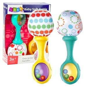 Obrazek Grzechotki z miękką piłeczką 2szt