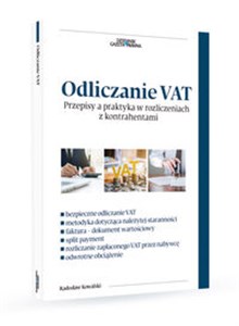 Picture of Odliczanie VAT Przepisy a praktyka w rozliczeniach z kontrahentami