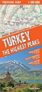 Picture of Turkey The Highest Peaks 1:100 000 trekking map
