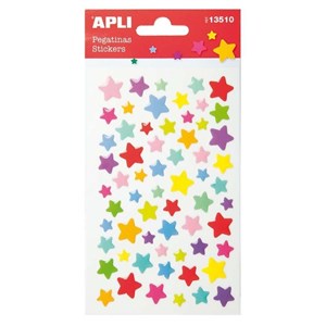 Obrazek Naklejki wypukłe gwiazdki