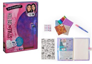 Obrazek Notatnik szkicownik do projektów modowy influencer