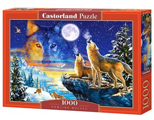 Picture of Puzzle Howling Wolves 1000