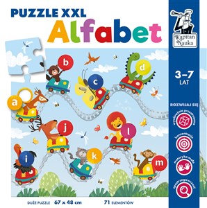 Picture of Kapitan Nauka Puzzle XXL. Alfabet