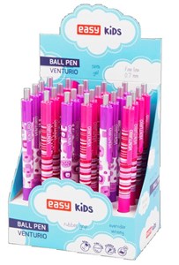 Obrazek Długopis automatyczny niebieski (24szt) EASY