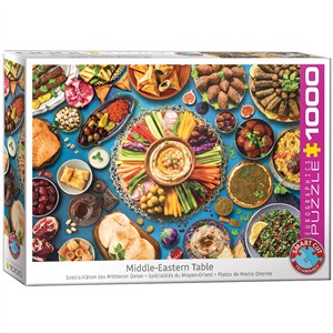 Obrazek Puzzle 1000 Middle Eastern Table 6000-5617