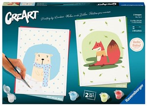 Picture of CreArt : Zestaw Miś z Liskiem